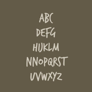 FREE Trash Hand Font