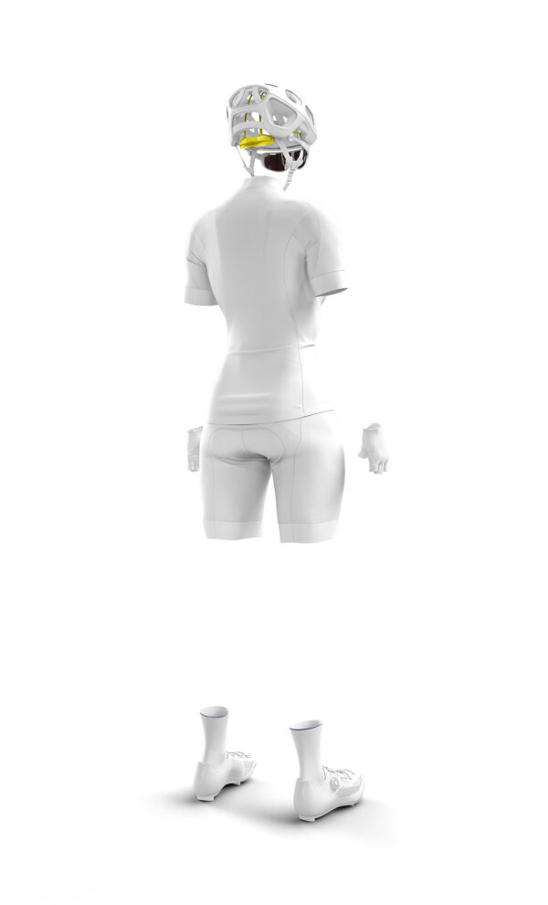 MockUp Womens Full Cycling Back - Imagen 2